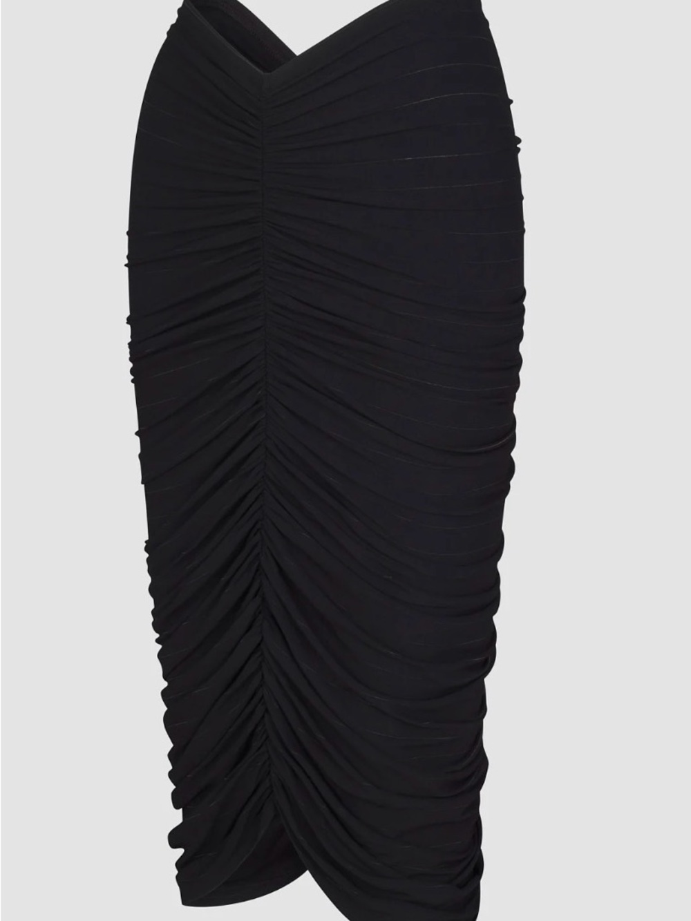 SAVAGE FENTY SLEEK STITCH MODAL RUCHED SKIRT NWT
